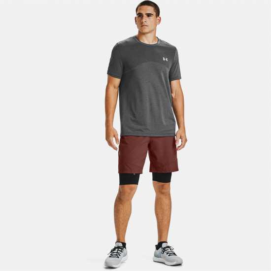 Мъжки къси панталони Under Armour Тъкани Мъжки Шорти Woven Shorts Mens Red Under Armour Тъкани Мъжки Шорти Woven Shorts Mens Red Мъжки къси панталони