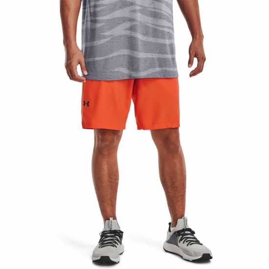 Under Armour Тъкани Мъжки Шорти Vanish Woven Shorts Mens Orange Мъжки къси панталони