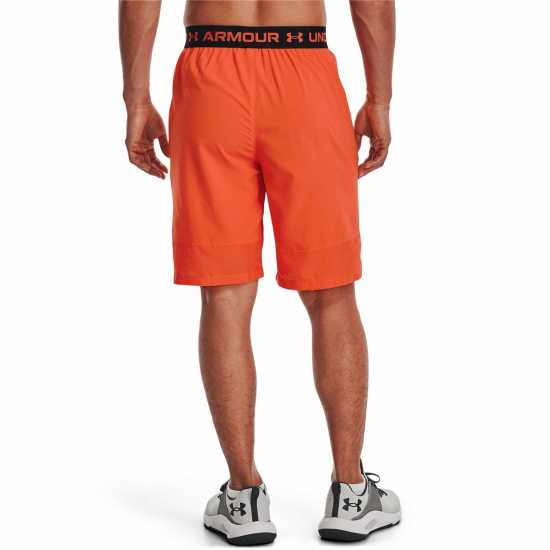 Under Armour Тъкани Мъжки Шорти Vanish Woven Shorts Mens Orange Мъжки къси панталони