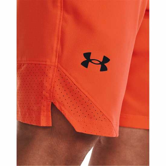 Under Armour Тъкани Мъжки Шорти Vanish Woven Shorts Mens Orange Мъжки къси панталони