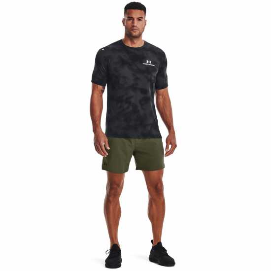 Under Armour Тъкани Мъжки Шорти Woven Shorts Mens Marine OD Green Мъжко облекло за едри хора