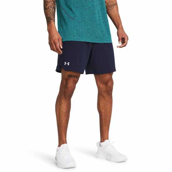 Under Armour Тъкани Мъжки Шорти Woven Shorts Mens MdnghtNvy/MdGry Мъжки къси панталони