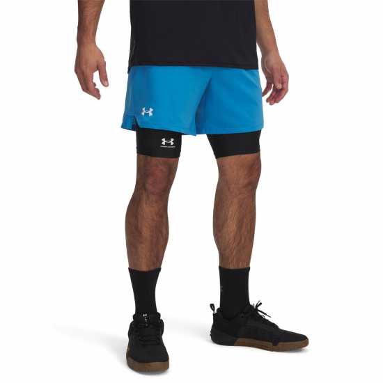 Under Armour Ua Vanish Woven 6 Shorts Men's Ether Blue/Wht Under Armour Ua Vanish Woven 6 Shorts Men's Ether Blue/Wht