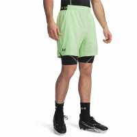Under Armour Ua Vanish Woven Mens 6In Shorts Lime /Black 