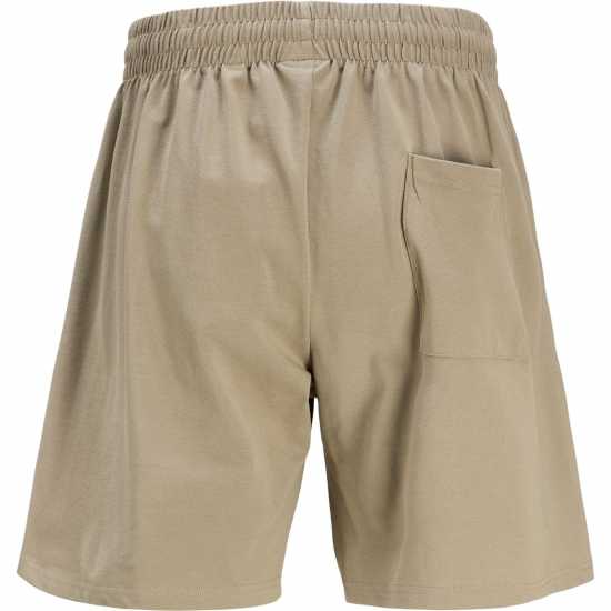 Мъжки Шорти Жарсе Jack And Jones Jersey Shorts Mens Сребърно жаде 