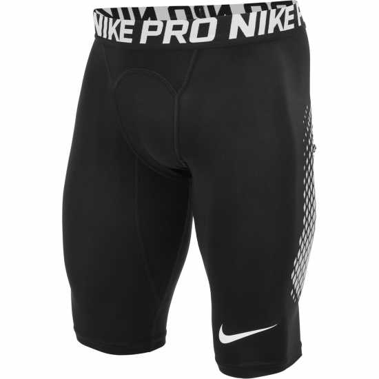 Nike Men's 10 Inch Slider Performance Gym Shorts Black/Grey 