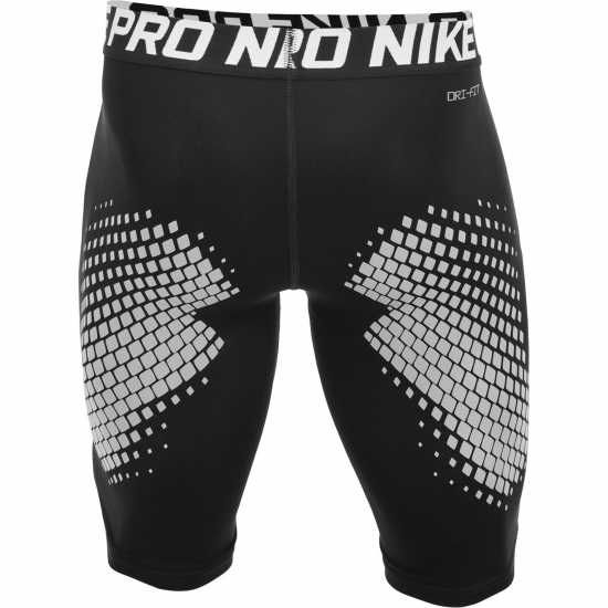 Nike Men's 10 Inch Slider Performance Gym Shorts Black/Grey 