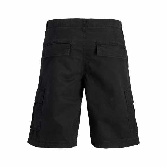 Мъжки Къси Панталони С Джобове Jack And Jones Mateo Cargo Shorts Mens Черно Мъжки къси панталони