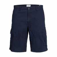Мъжки Къси Панталони С Джобове Jack And Jones Mateo Cargo Shorts Mens Тъмно морско синьо Мъжки къси панталони