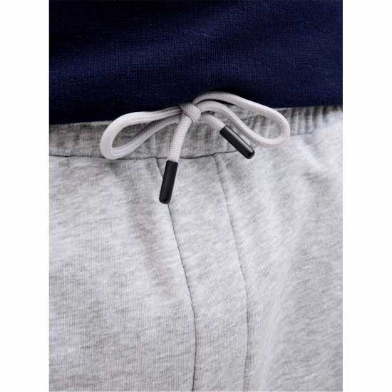 Jack And Jones Men's Fleece Jogger Shorts Lt Grey Melange Jack And Jones Men's Fleece Jogger Shorts Lt Grey Melange