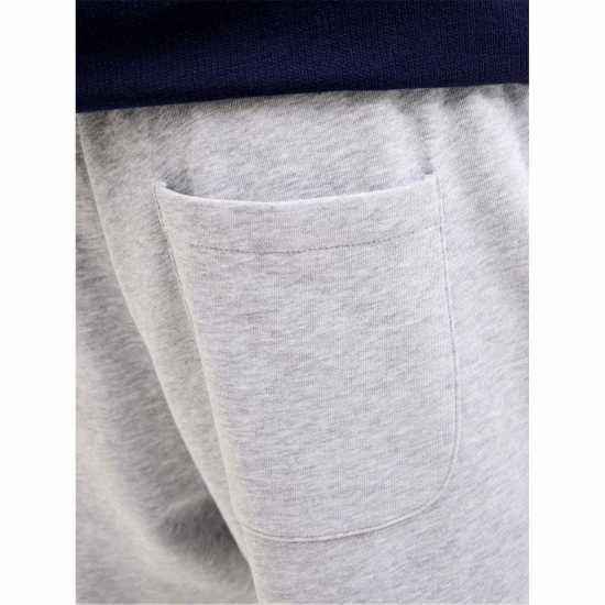 Jack And Jones Men's Fleece Jogger Shorts Lt Grey Melange Jack And Jones Men's Fleece Jogger Shorts Lt Grey Melange