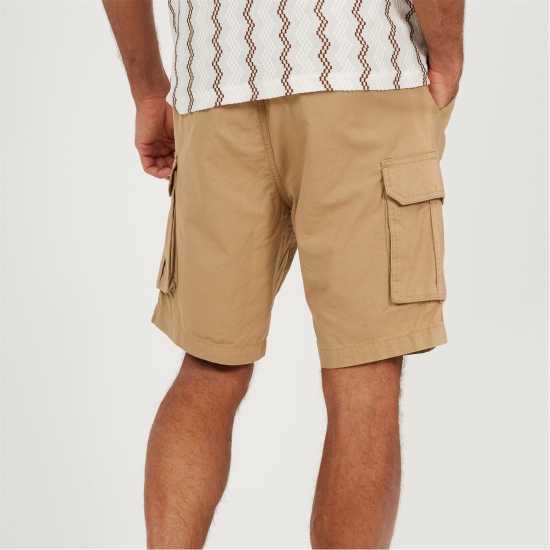 Brave Soul Mens Cotton Canvas Cargo Short Brave Soul Mens Cotton Canvas Cargo Short