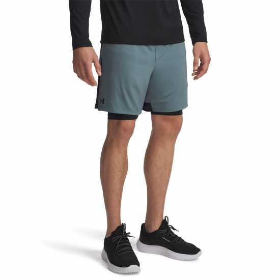 Under Armour Men's Tech Vent Performance Gym Shorts Джаспърско синьо 