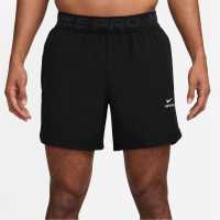 Nike Мъжки Шорти Dri-Fit 6 Shorts Mens Black/White Атлетика