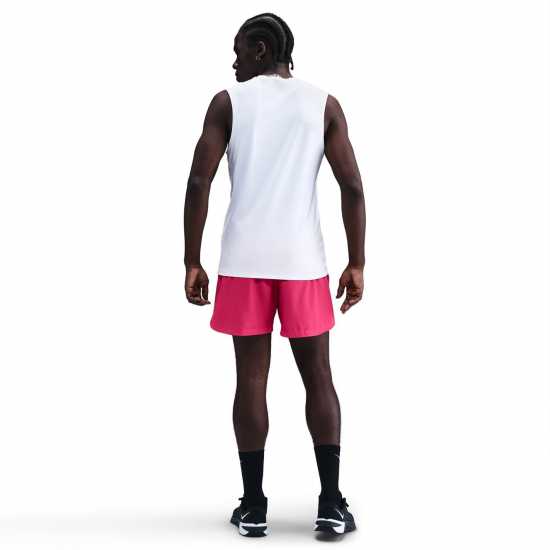 Nike Мъжки Шорти Dri-Fit 6 Shorts Mens Розово/Черно 