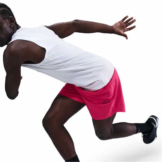 Nike Мъжки Шорти Dri-Fit 6 Shorts Mens Розово/Черно 