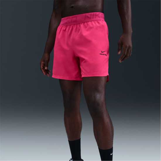 Nike Мъжки Шорти Dri-Fit 6 Shorts Mens Розово/Черно 