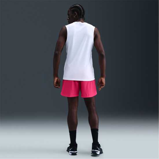 Nike Мъжки Шорти Dri-Fit 6 Shorts Mens Розово/Черно 