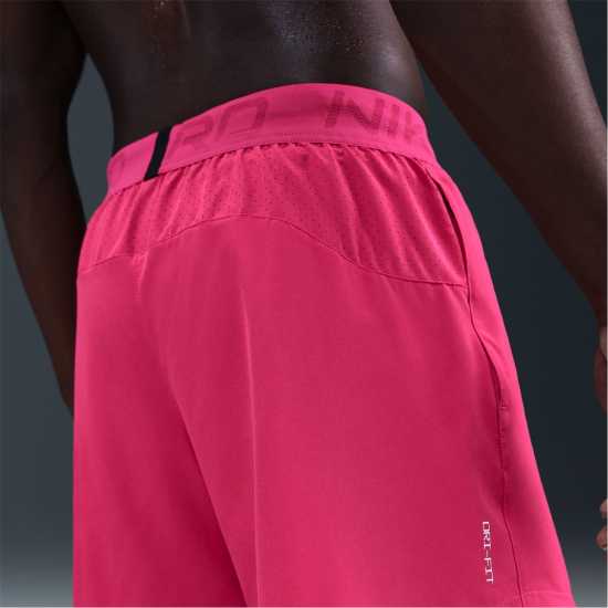 Nike Мъжки Шорти Dri-Fit 6 Shorts Mens Розово/Черно 