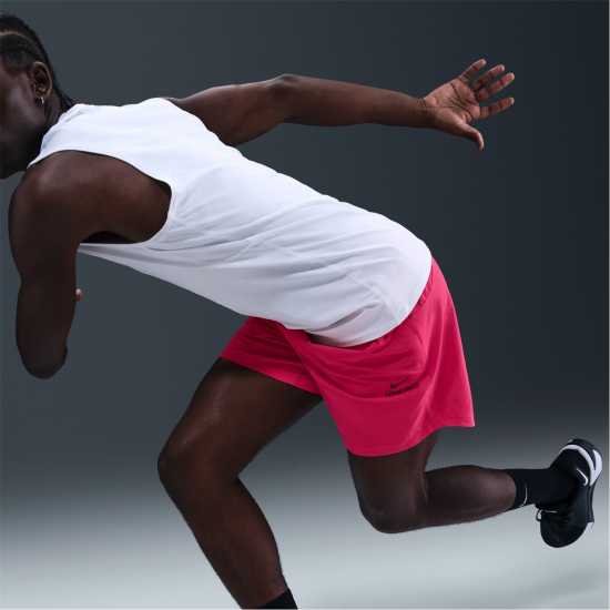 Nike Мъжки Шорти Dri-Fit 6 Shorts Mens Розово/Черно 