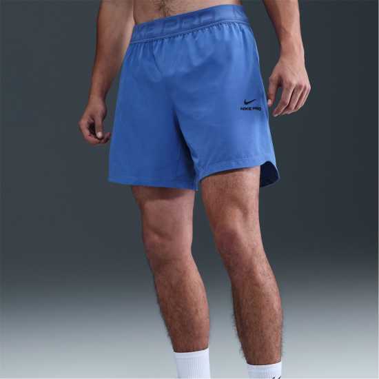 Nike Мъжки Шорти Dri-Fit 6 Shorts Mens Comet Blue Атлетика