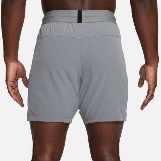 Мъжки къси панталони Nike Pro Dri-FIT Flex Rep Men's Shorts Сиво Nike Pro Dri-FIT Flex Rep Men's Shorts Сиво Мъжки къси панталони