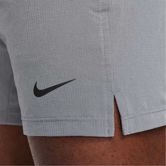Мъжки къси панталони Nike Pro Dri-FIT Flex Rep Men's Shorts Сиво Nike Pro Dri-FIT Flex Rep Men's Shorts Сиво Мъжки къси панталони