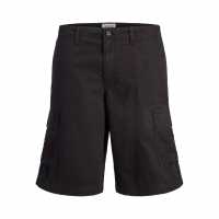 Jack And Jones Men's Cargo Shorts Black 