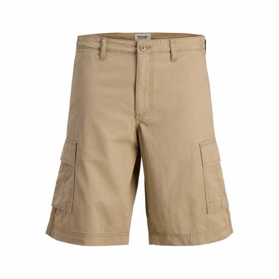 Jack And Jones Men's Cargo Shorts Crockery 