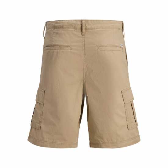 Jack And Jones Men's Cargo Shorts Crockery 