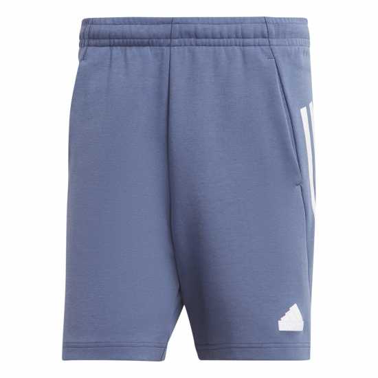 Adidas M Fi 3S Sho Jogger Short Mens Синьо Мъжки къси панталони