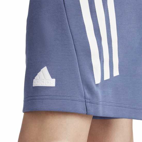 Adidas M Fi 3S Sho Jogger Short Mens Синьо Мъжки къси панталони