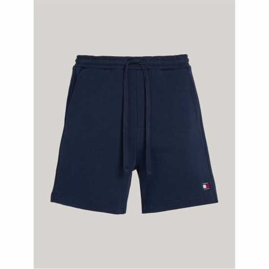 Tommy Jeans Fleece Logo Shorts Тъмна Нощ Мъжки къси панталони