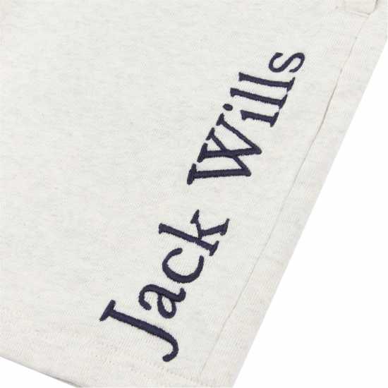 Jack Wills Jw Fleece Short Jn99 Light Grey Marl Детски къси панталони