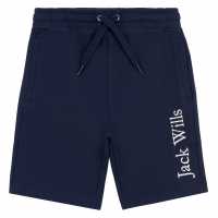 Jack Wills Jw Fleece Short Jn99 Navy Blazer Детски къси панталони