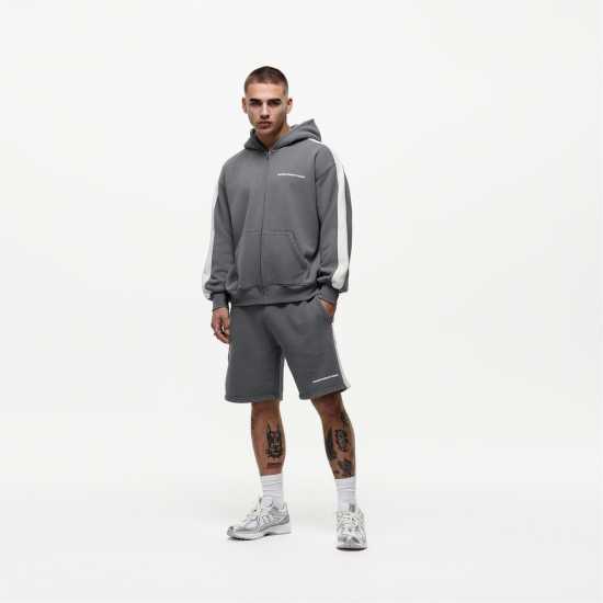 Мъжки къси панталони Good For Nothing Track Sweatshorts Grey Good For Nothing Track Sweatshorts Grey Мъжки къси панталони
