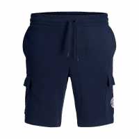 Jack And Jones Men's Cargo Shorts Navy Blazer 