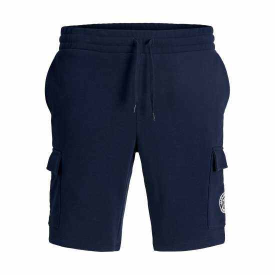 Jack And Jones Men's Cargo Shorts Navy Blazer 