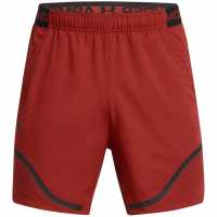 Under Armour Мъжки Къси Панталони За Фитнес Armour Ua Vanish Woven 6In Grph Sts Gym Short Mens Orange Мъжки къси панталони