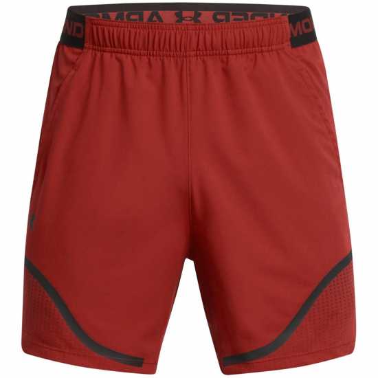 Under Armour Мъжки Къси Панталони За Фитнес Armour Ua Vanish Woven 6In Grph Sts Gym Short Mens Orange Мъжки къси панталони