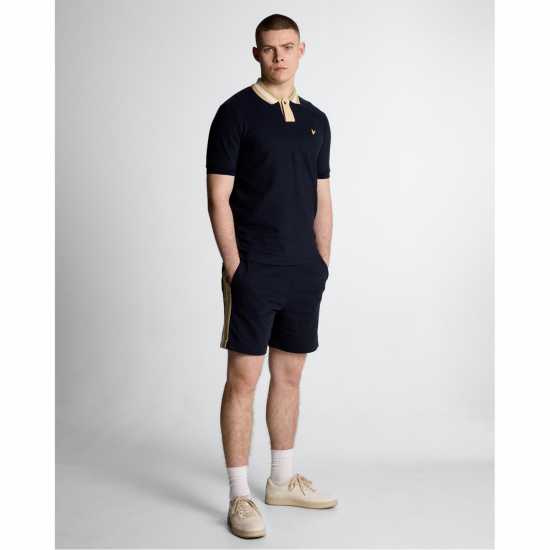 Lyle And Scott Lyle Taped Sweatshrt Sn54 Тъмно морско синьо Мъжки къси панталони