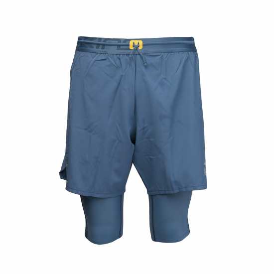 Skins Спортни Шорти Superpose Performance Shorts Mens Синьо Мъжки къси панталони