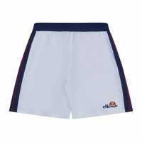Ellesse Men's Hardin Fleece Jogger Shorts White 