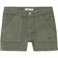 Къси Панталони Name It Twi Chino Shorts Зелено Къси Панталони Name It Twi Chino Shorts Зелено