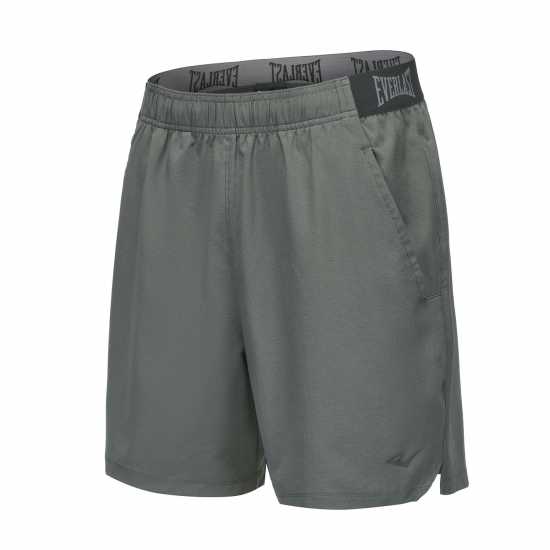 Тъкани Мъжки Шорти Everlast Flex Woven Short Mens Сиво Мъжки къси панталони
