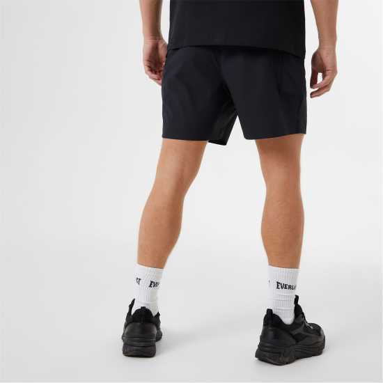 Everlast Мъжки Къси Панталони С Джобове Cargo Shorts Mens Black Мъжко облекло за едри хора