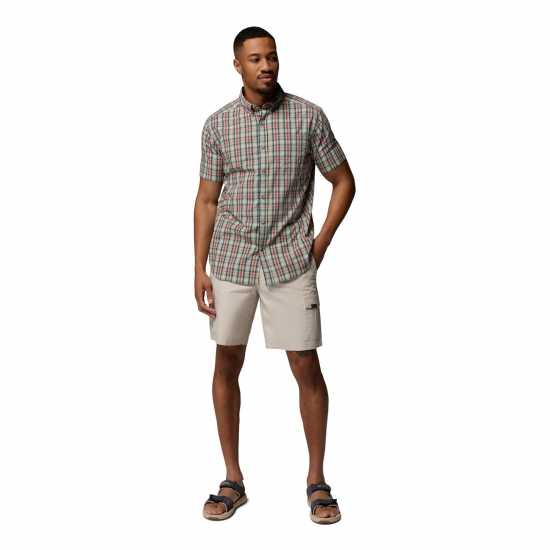 Columbia Men's Cargo Shorts Dark Stone 