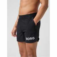 Bjorn Borg Bjorn Logo 6in Short Sn61 Black 