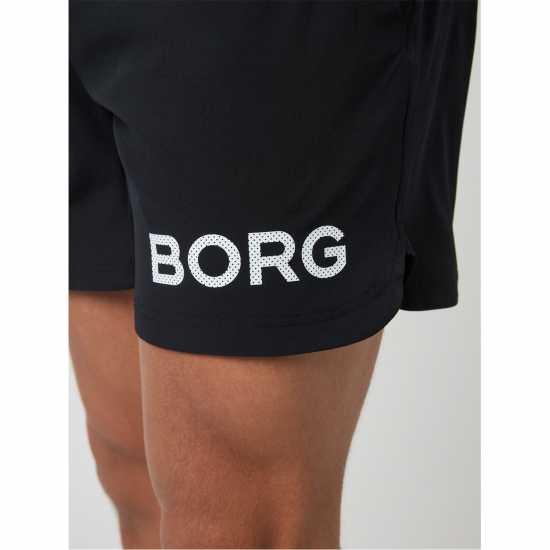 Bjorn Borg Bjorn Logo 6In Short Sn61 Black Bjorn Borg Bjorn Logo 6in Short Sn61 Black