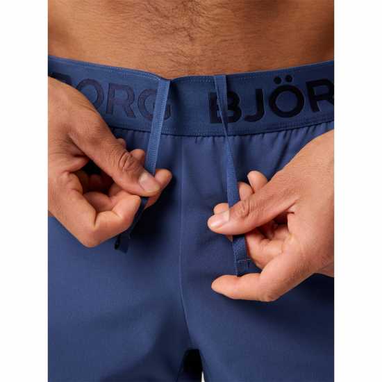 Bjorn Borg Bjorn Logo 6In Short Sn61 Blue 